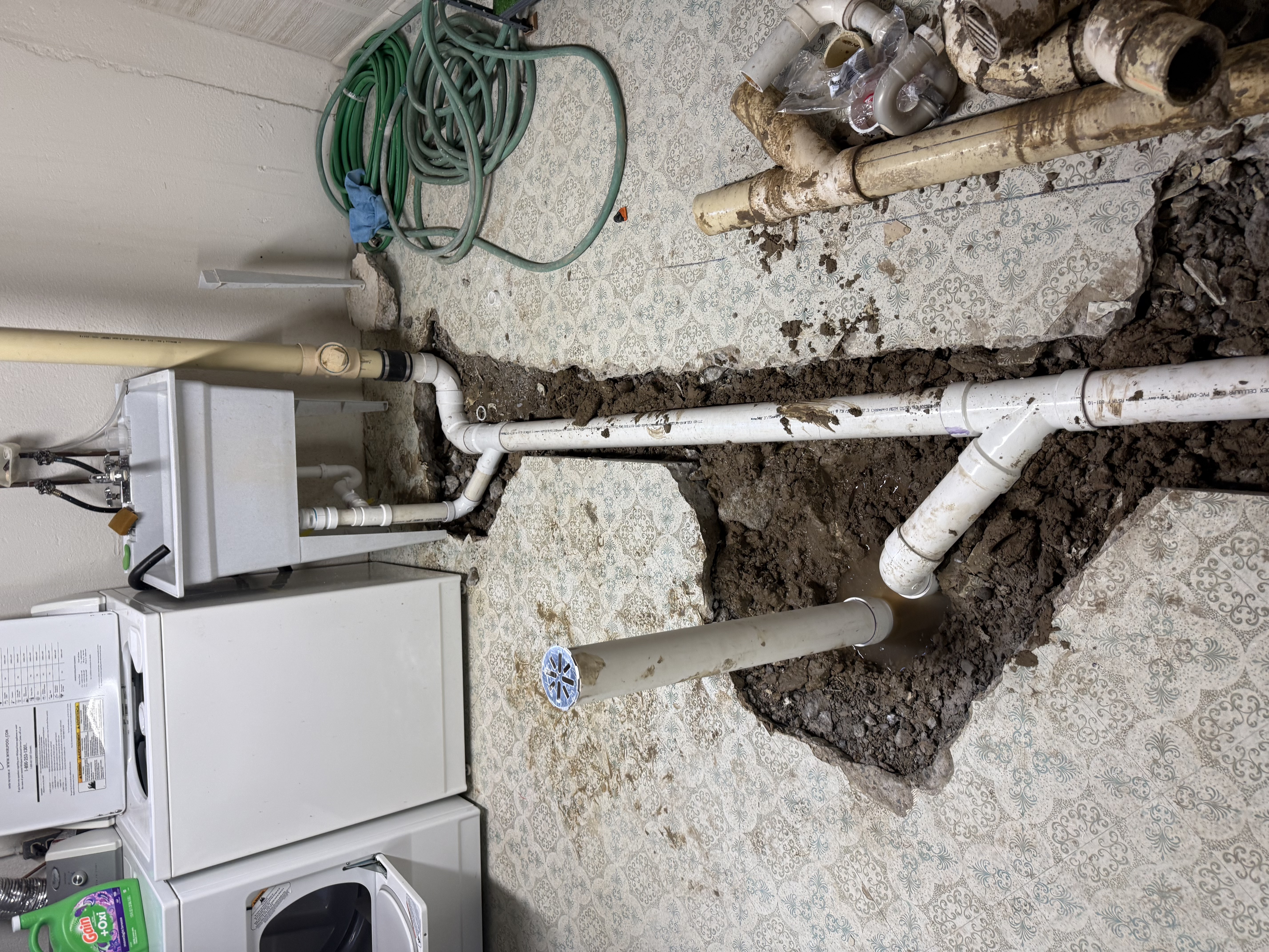 Professional plumbing work
