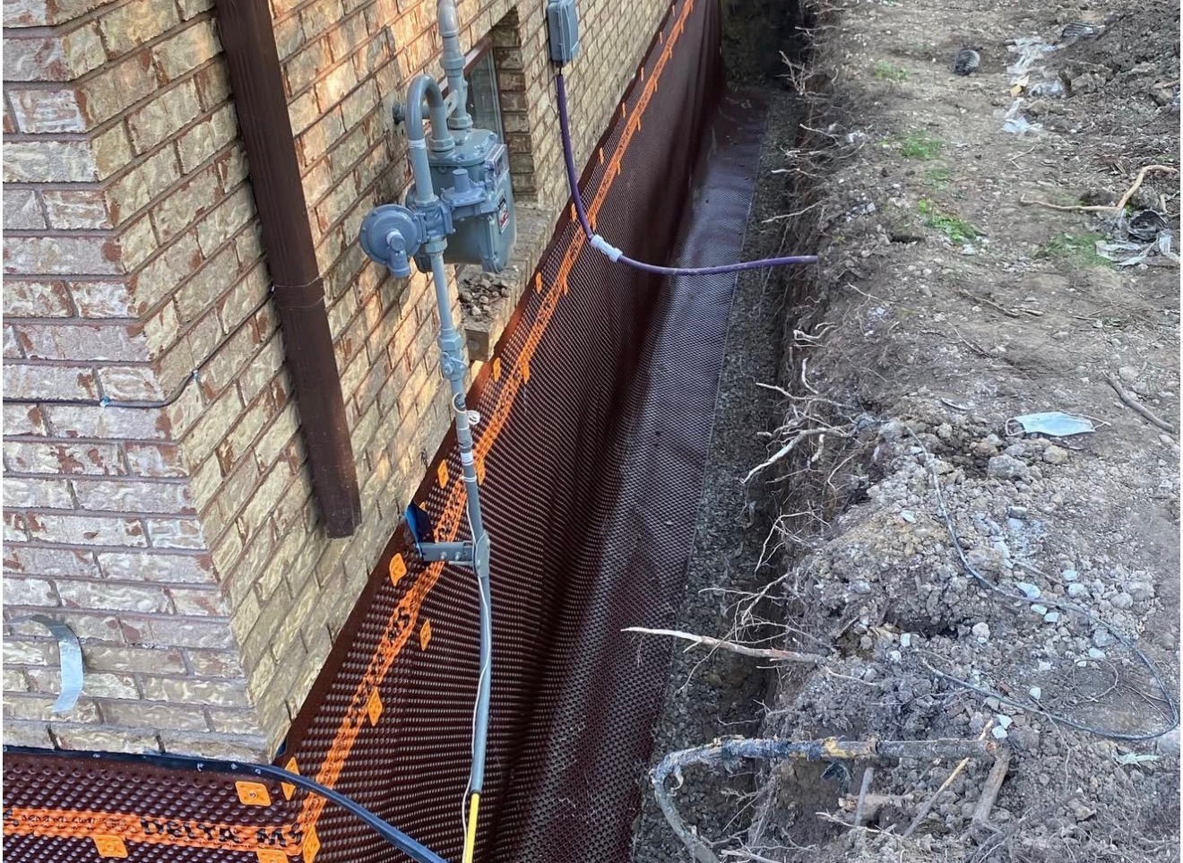 Professional exterior waterproofing